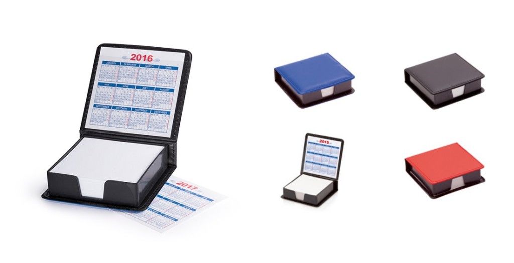 Portanotas personalizados con calendario