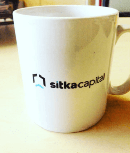 tazas publicitarias sitka capital