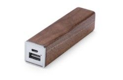 power bank marron