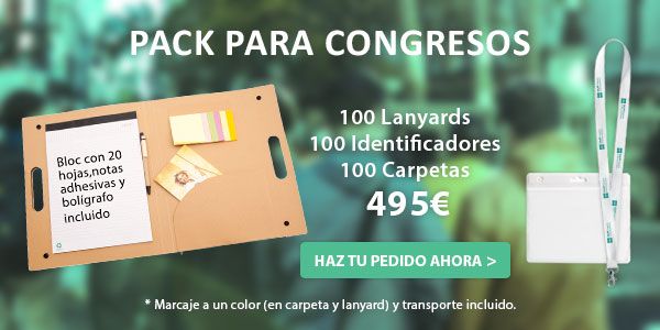 oferta regalos promocionales congresos