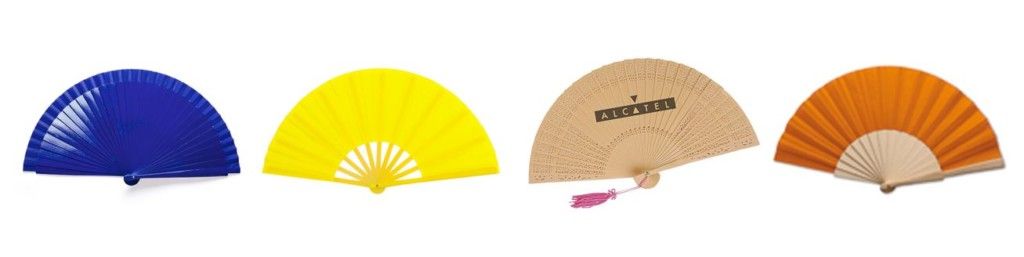Regalos de empresa útiles - Abanicos personalizados