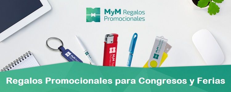 Regalos promocionales para congresos y ferias