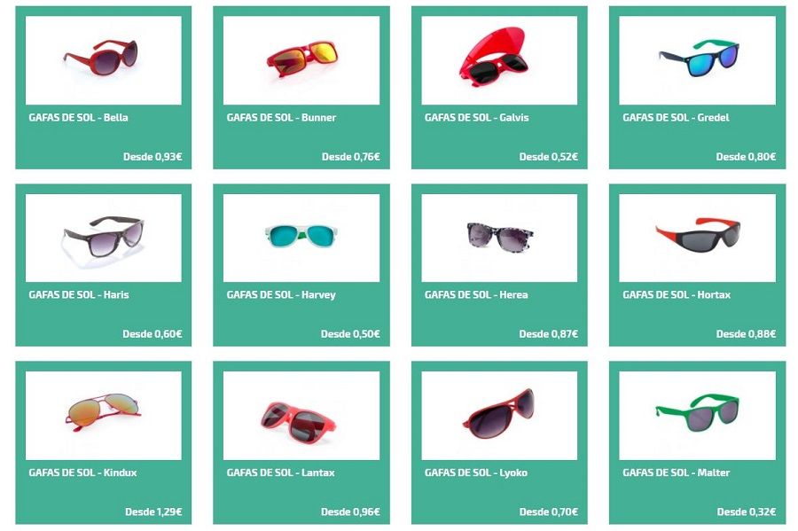 Gafas de sol personalizadas