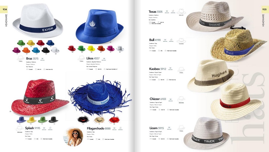 Sombreros personalizados