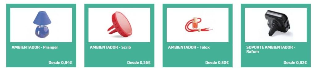 Ambientadores personalizados para regalos para gasolineras
