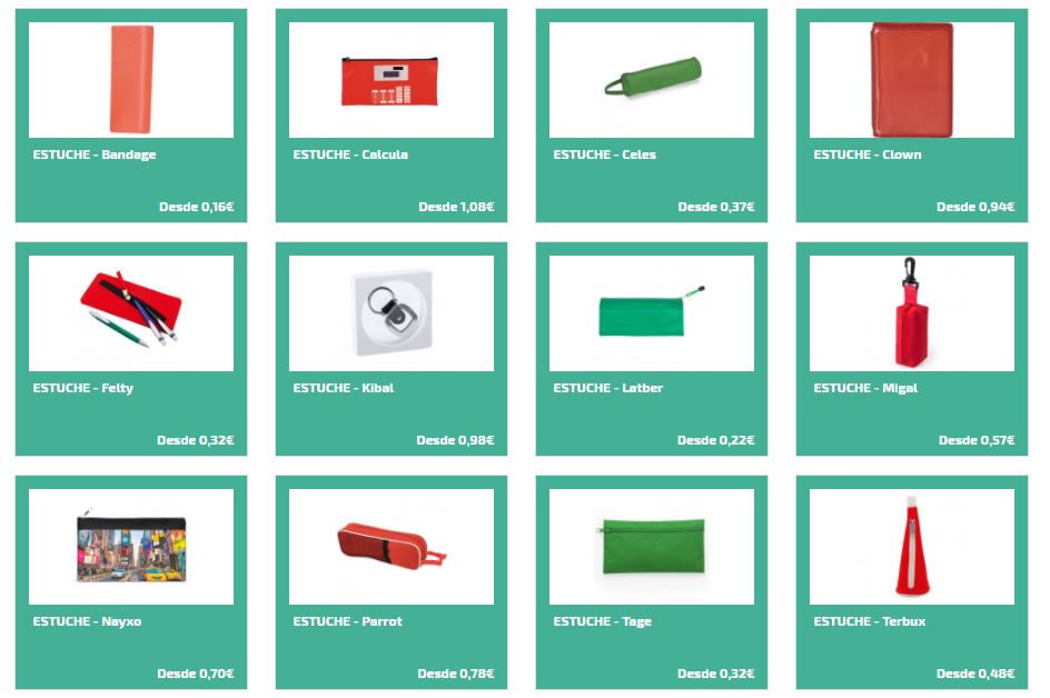 Estuches personalizados para la vuelta al cole