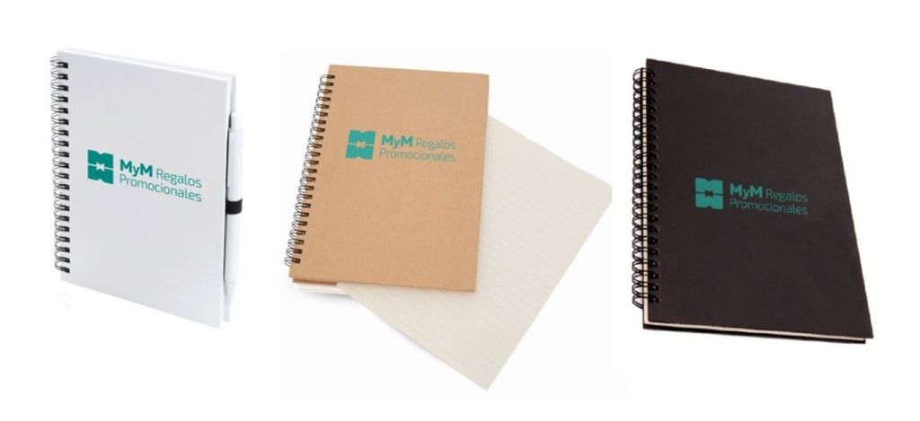 Libretas personalizadas MyM Regalos Promocionales