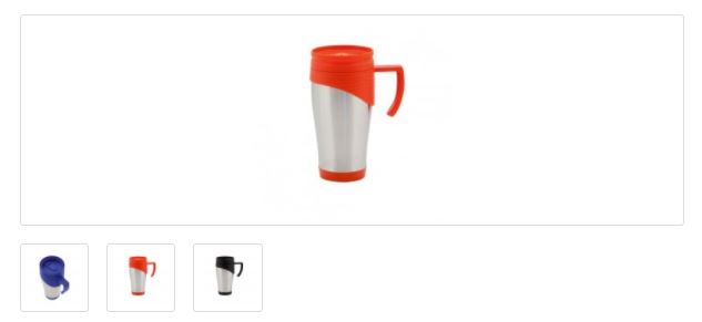 Tazas de acero personalizadas