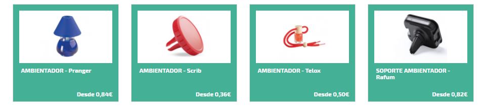 Ambientadores personalizados Ambientadores personalizados