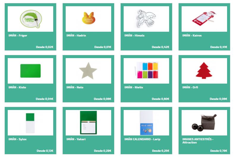 Imanes personalizados para regalos de empresa