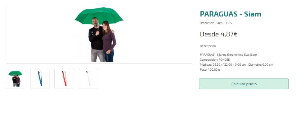 Paraguas grandes personalizados
