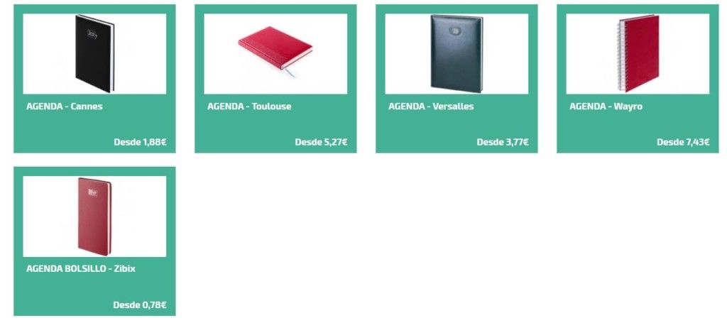Agendas personalizadas de 2018 Agendas personalizadas de 2018