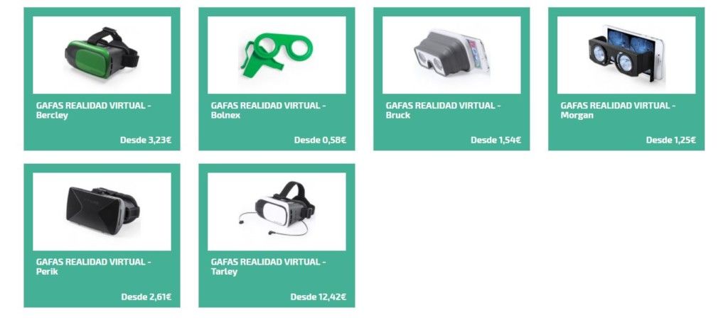 Gafas de realidad virtual personalizadas
