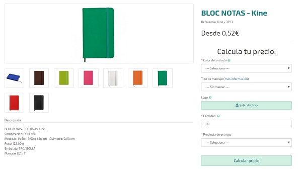 Libretas personalizadas tipo moleskine