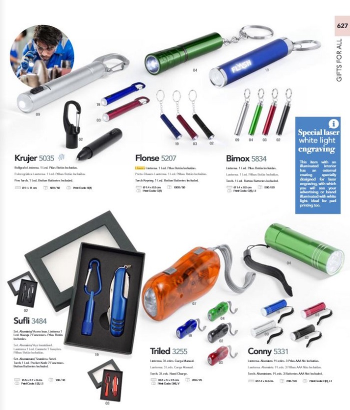 Llaveros linterna Llaveros linterna