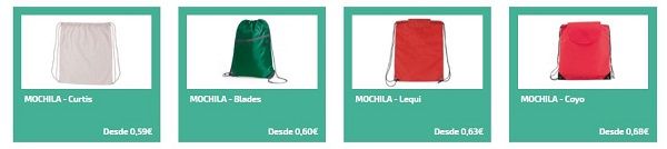 Mochilas de cuerda personalizadas