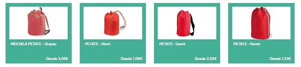 Petates personalizados