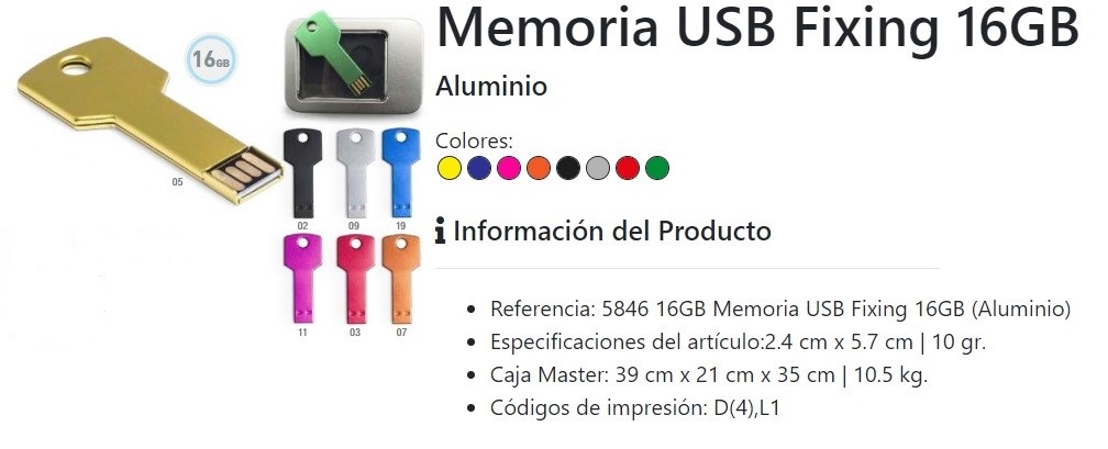 USB personalizados baratos Fixing