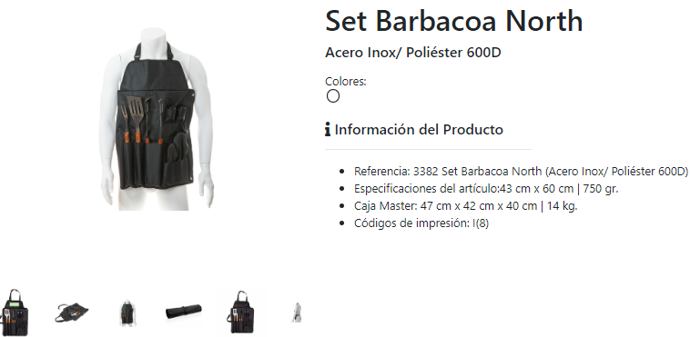 Set de barbacoa personalizado