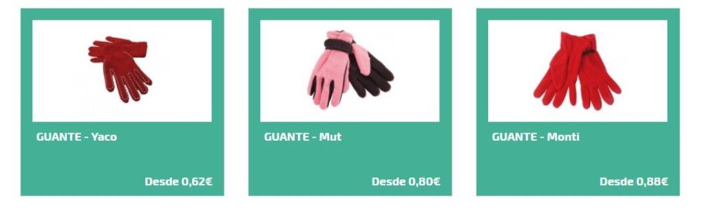 Guantes personalizados