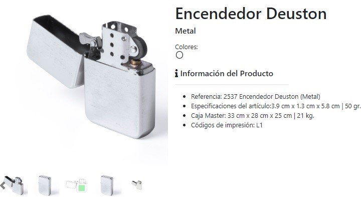 Encendedores de calidad