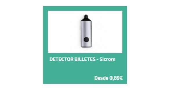 Detector de billetes personalizados