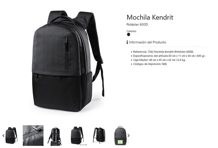 Mochilas de calidad Kendrit