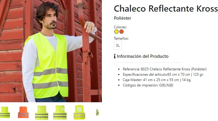 Chaleco Reflectante Kross