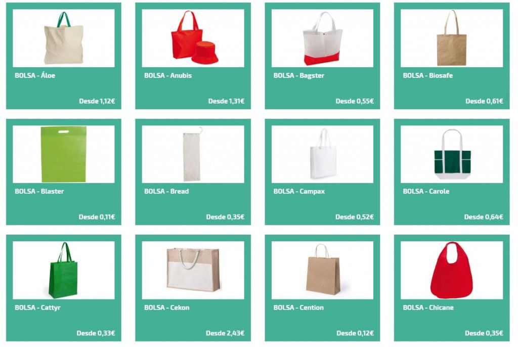 Bolsas personalizadas