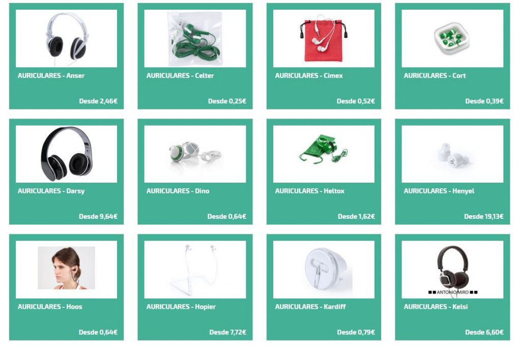 Auriculares personalizados