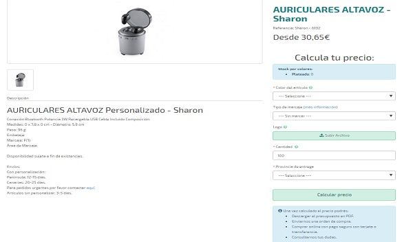 Auriculares personalizados