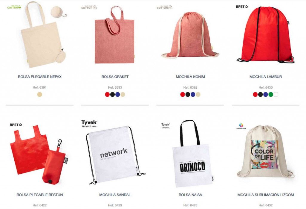 bolsas personalizadas para regalos promocionales en 2020