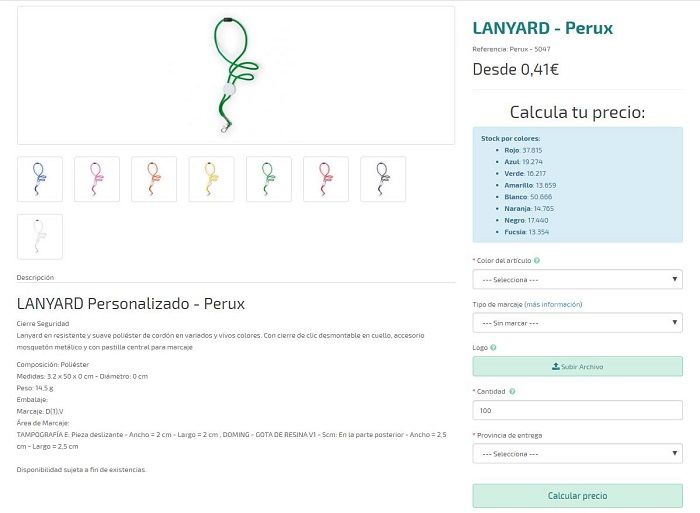 Lanyards personalizados para eventos y congresos