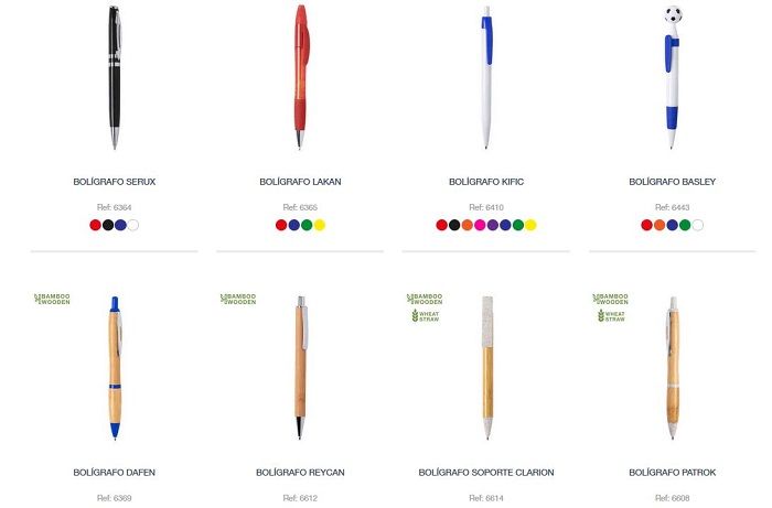 Novedades bolígrafos personalizados 2020