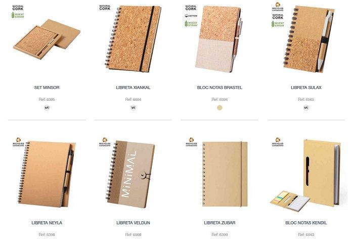 Libretas personalizadas nuevo inventario 2020