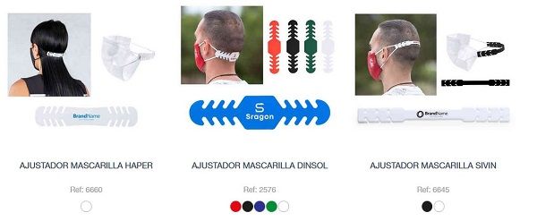 Ajustadores personalizados para mascarillas