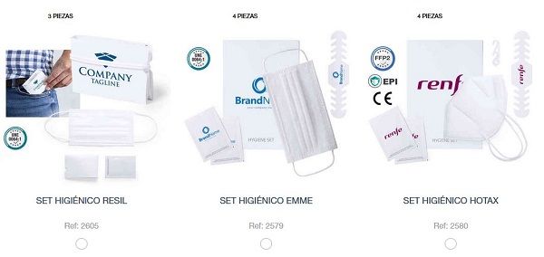 set de protección personalizado