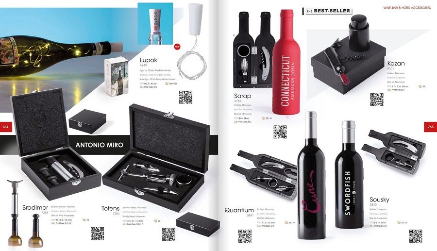 Accesorios para vino personalizados
