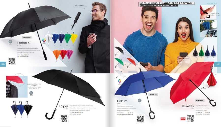 Paraguas personalizados para publicidad