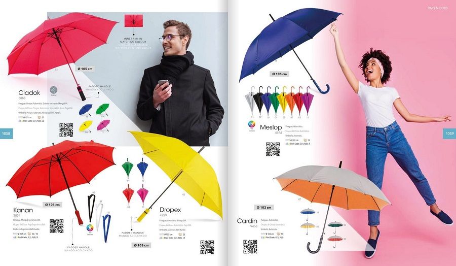 Paraguas publicitarios