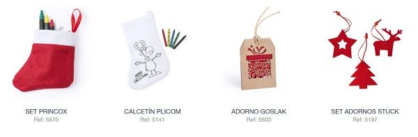 Artículos publicitarios para Navidad 2020-2021