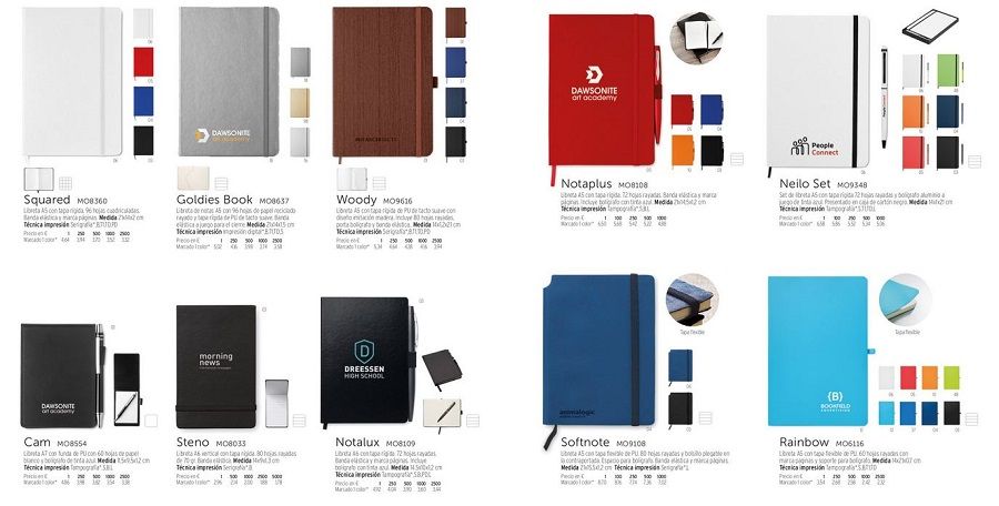 libretas personalizadas