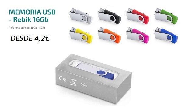 USB Personalizado 16Gb