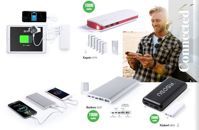 Power Banks de alta capacidad de carga