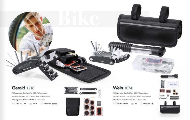 Kits de reparación para bicicletas y scooters