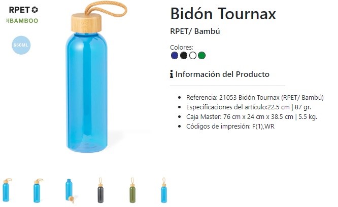 Bidón personalizado Tournax