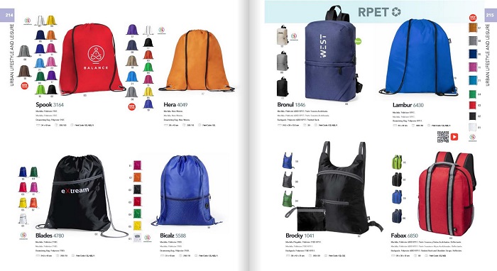Personalised backpack for trade shows Personalised backpack for trade shows
