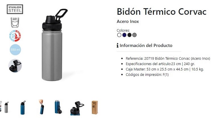 Bidones térmicos publicitarios