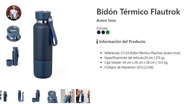 Bidones térmicos promocionales