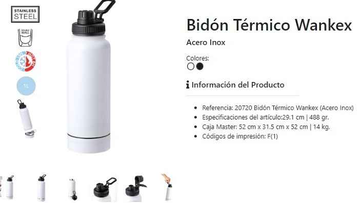 Bidones térmicos personalizados